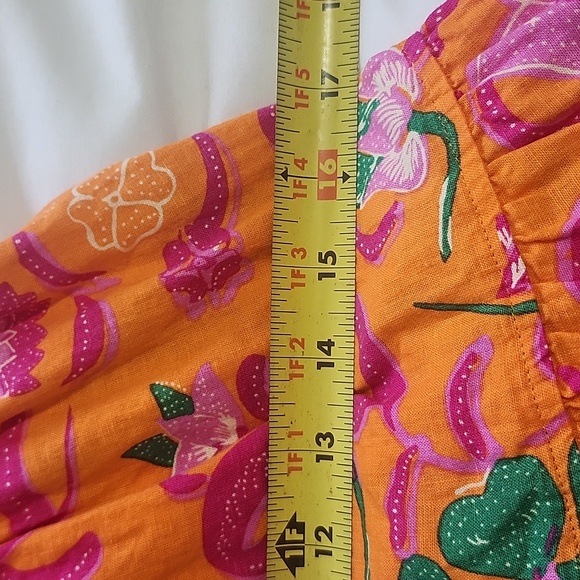 Derek Lam 10 Crosby Cecelia Tiered Linen Blend MidiDress Size 2 - Picture 10 of 11